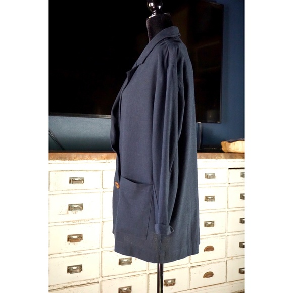 Anthropologie Amadi Kaye Linen Blend Blazer New S - Picture 8 of 11